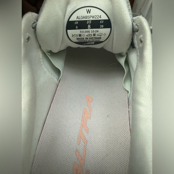 Altra FWD VIA Running Shoes Women’s 8 EU 39 Gray Max Cushion Road Sneaker - Picture 11 of 11